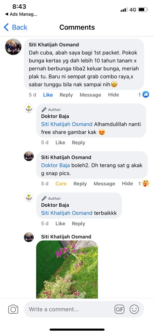 "10 tahun tak pernah berbunga"